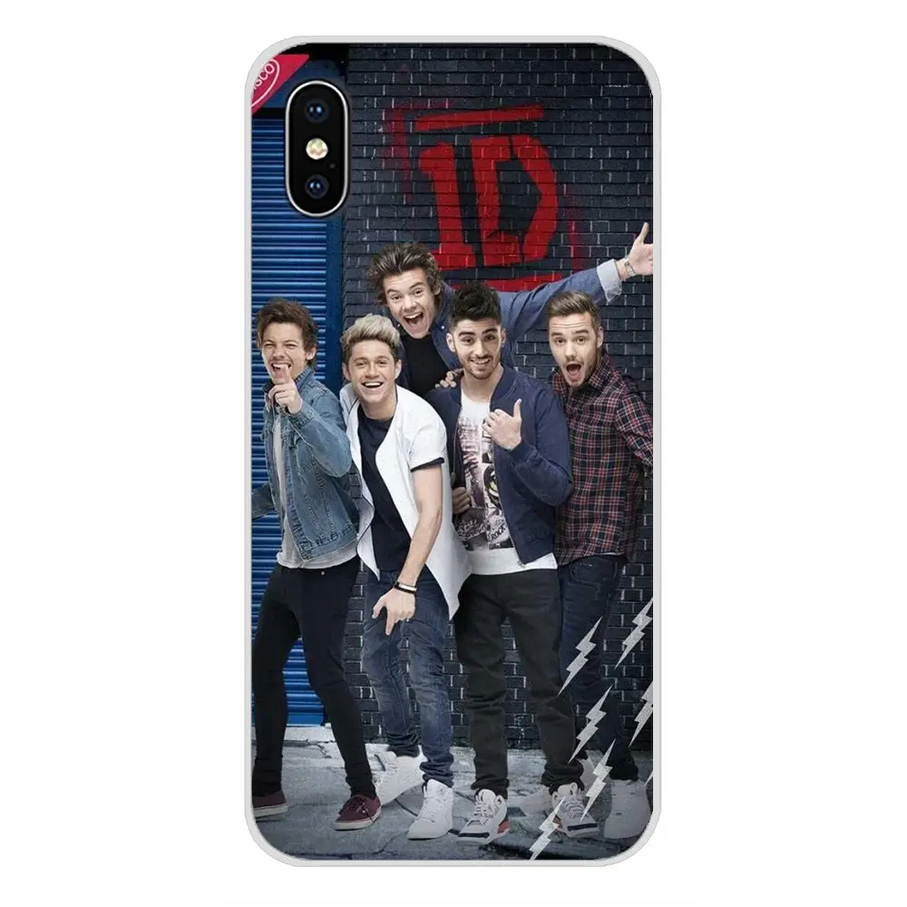 Для Apple iPhone X XR XS 11Pro MAX 4S 5S 5C SE 6S 7 8 Plus ipod 5 6 One Direction аксессуары для мобильного