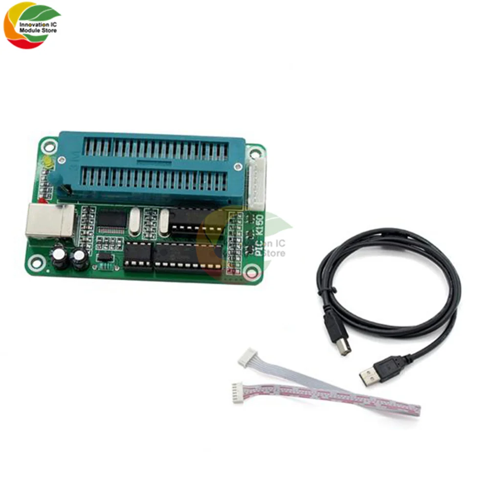 Программатор Ziqqucu PIC K150 ICSP автоматическое программирование USB макетная плата