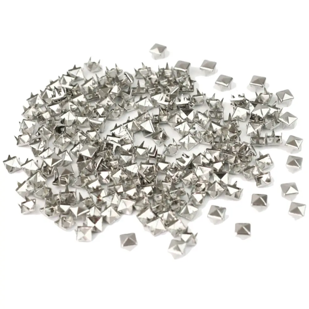 X одноцветные конусные винты металлические шпильки кожаные ремесла Заклепки