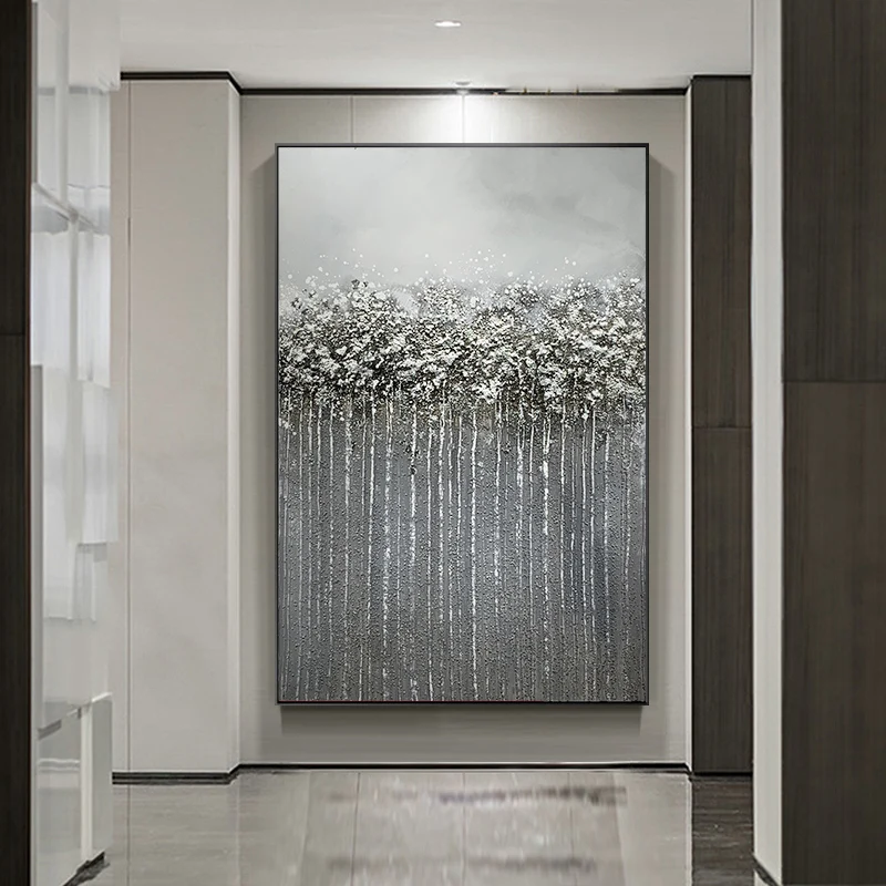 

Modern Abstract Canvas Painting Landscape Home Decoration Posters Scenery Wall Art Picture for Living Room No Frame