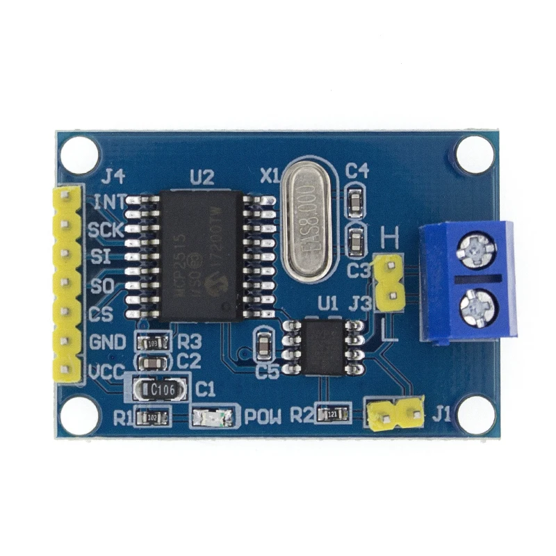 MCP2515 CAN Bus модуль TJA1050 приемник SPI для 51 MCU контроллер рычага| |