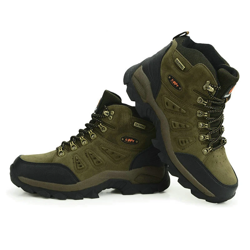 Men Hiking Shoes Waterproof Women Outdoor Walking Trekking Boots Mountain Climbing Male Sneakers Athletic Nonslip Sport Shoes