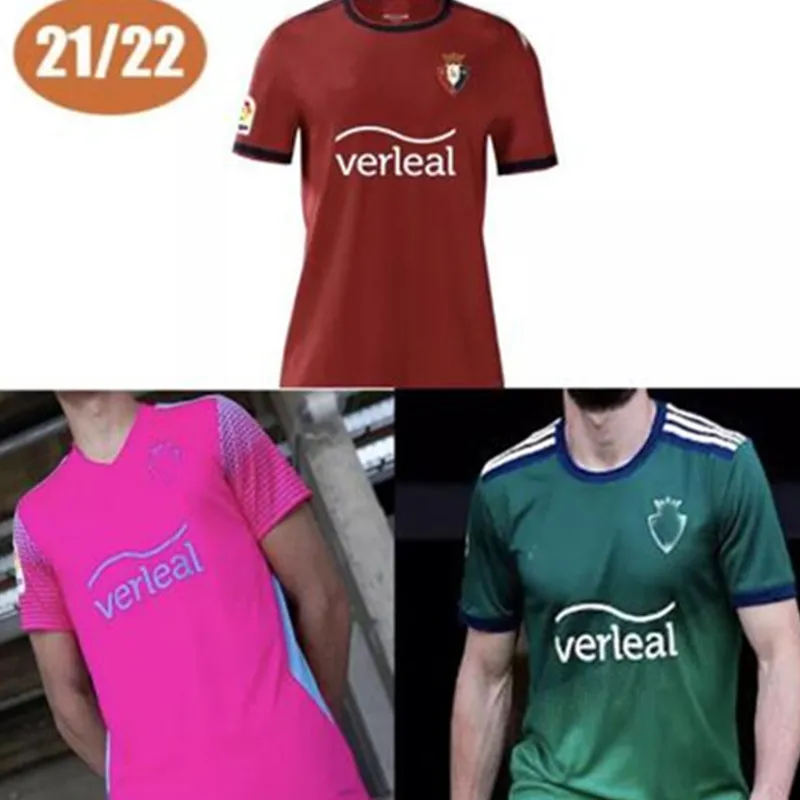 

Osasuna-soccer kit for children and adults, football shirts, centenario, 2021, 2022, chimy villa r. torres, ruben, garcia, c