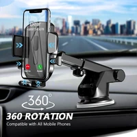 sucker car phone holder mobile phone holder stand in car no magnetic gps mount support for iphone 12 11 pro xiaomi huawei