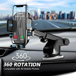 sucker car phone holder mobile phone holder stand in car no magnetic gps mount support for iphone 12 11 pro xiaomi huawei free global shipping