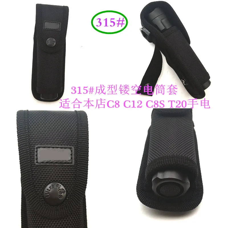 Нейлоновый чехол-кобура для фонарика с ремнем чехол-держатель 501B 502B C12 C8 C2 AA AAA 16340