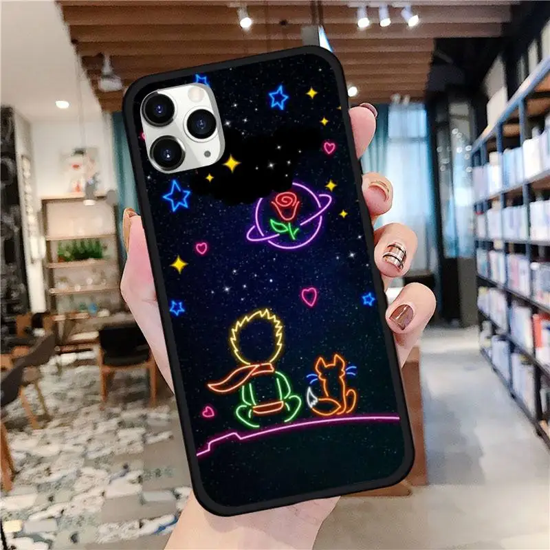 

Cartoon The Little Prince Phone Case for iPhone 11 12 mini pro XS MAX 8 7 Plus X XS XR