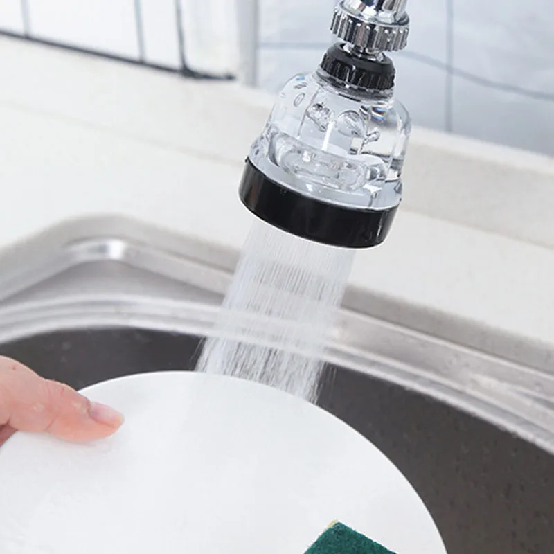 

3 Modes Rotatable Water Saving High Pressure Nozzle Tap Adapter Kitchen Faucet Extender Bathroom Sink Spray