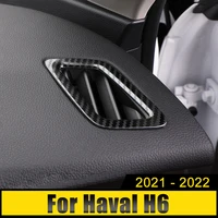 for haval h6 2021 2022 3th gen stainless steel car center console air conditioner vent outlet cover trims decoration accessories