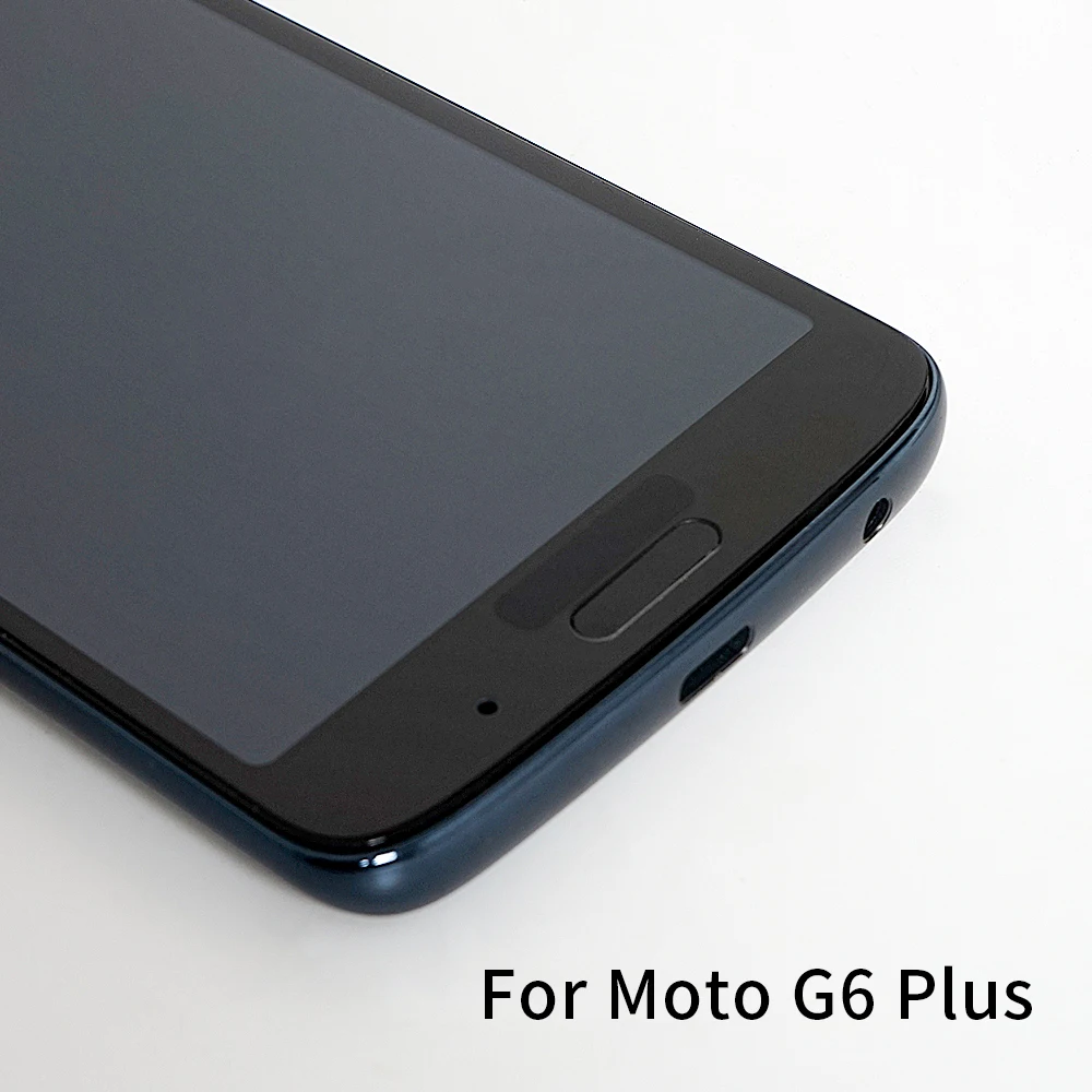 

5.93" Original Screen For Motorola Moto G6 Plus XT1926 LCD Display Touch Screen+Frame DigitizerReplacement For Moto G6 Plus LCD