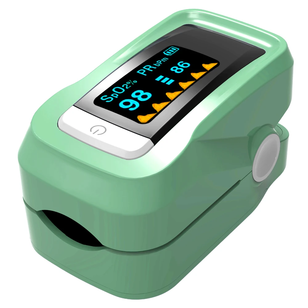 Portable Fingertip Pulse Oximeter Household Digital Blood Oxygen Saturation Meter Finger SPO2 Pulse Rate Monitor Health Care