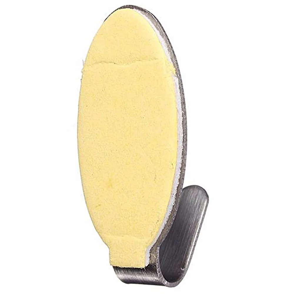 6 шт. серебряный крючок на клейкой основе крепкая самоклеящаяся металлическая