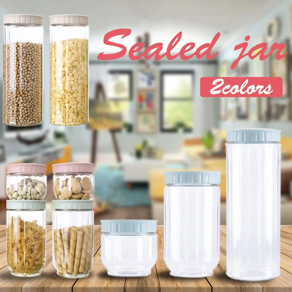 Стеклянная банка для хранения еды без свинца кухонные контейнеры закрытые