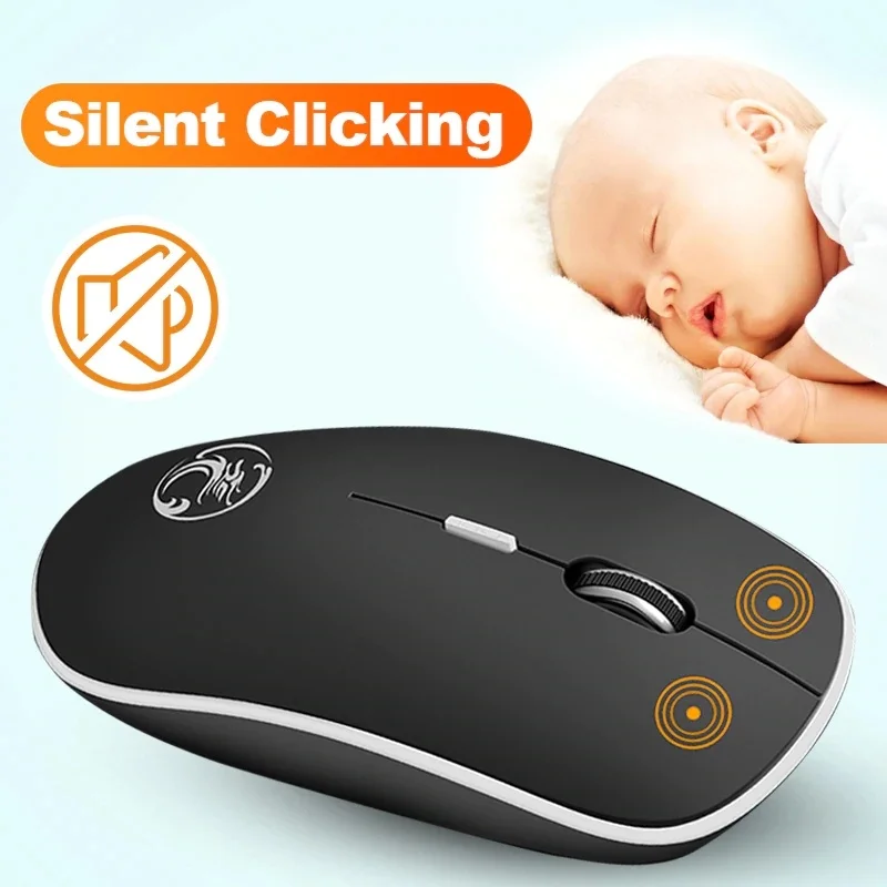 

Wireless Mouse USB Computer Mouse Mini Ergonomic Mouse Optical Silent PC Mice 2.4GHz Power Saving Office Mause For Laptop