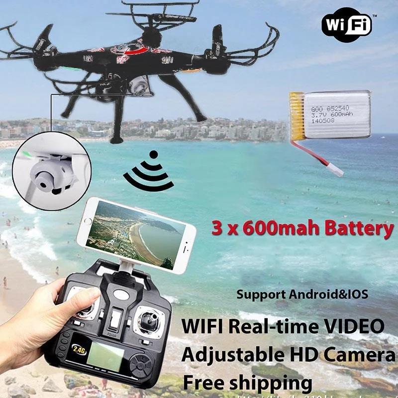 Cewaal передачи изображения Квадрокоптер с дистанционным управлением X5SW 1 4