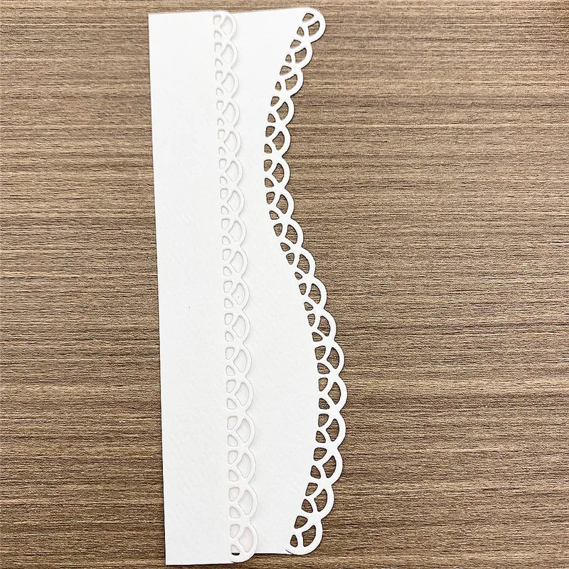 

Lace wave Metal Cutting Dies Paper Cut Card Making Template for DIY Scrapbooking Decorative Craft Mold stamp and dies 2020 new