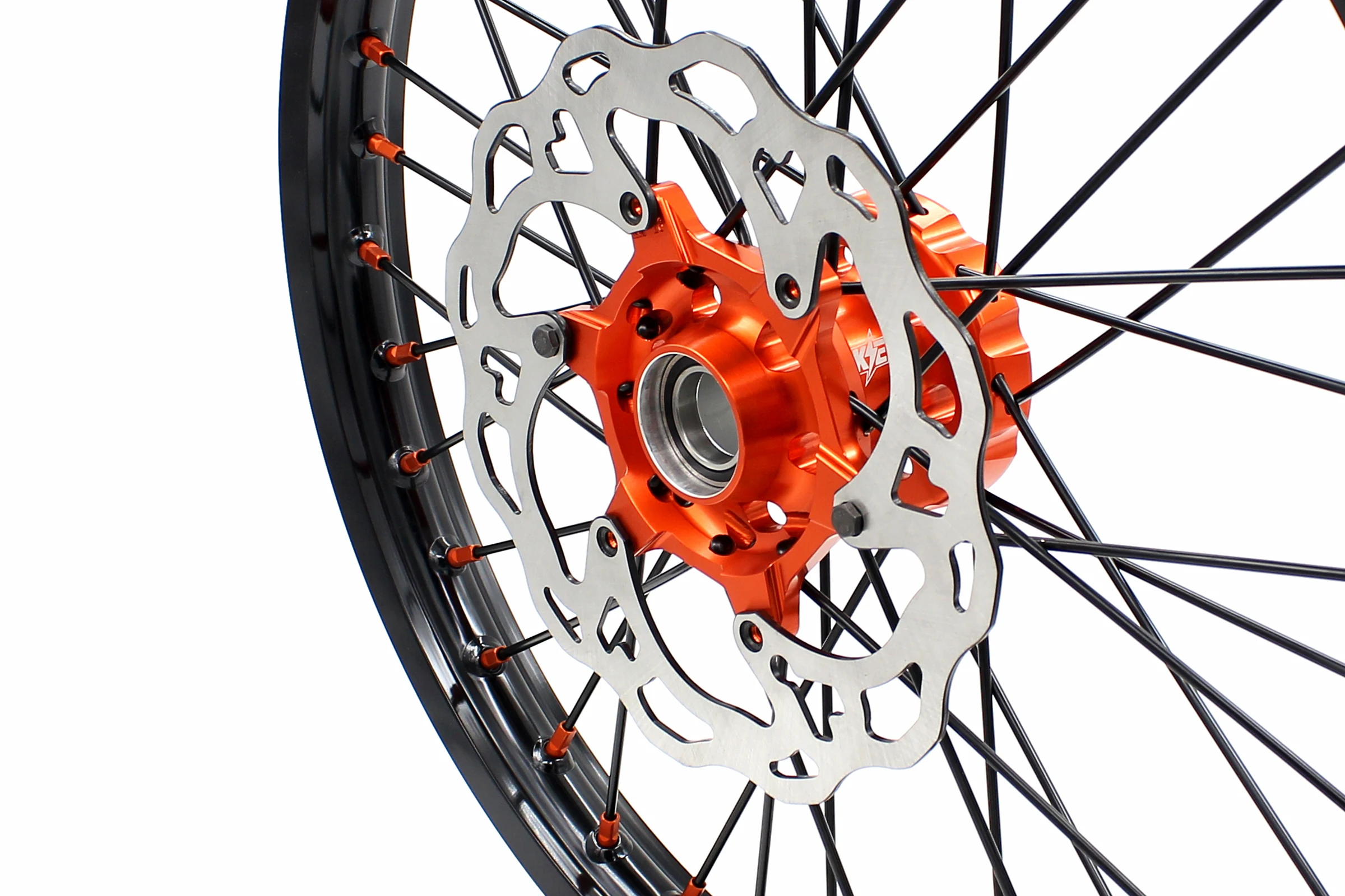 KKE 21 & 19 МХ колесные диски набор для SX F XC W 125 530 2003 2021 черный луч диски|motorcycle wheel rim|rims
