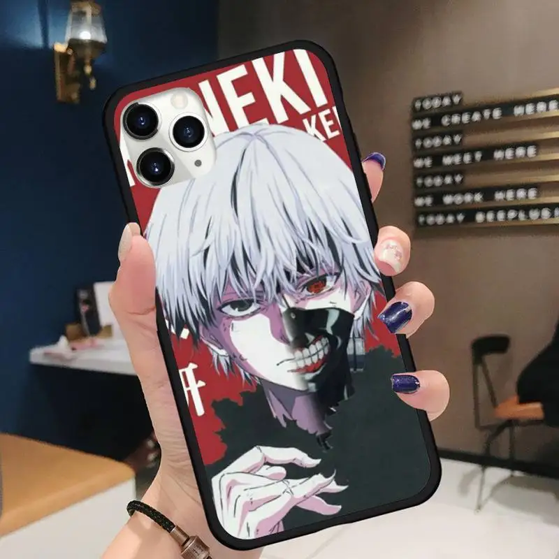 

Tokyo Ghouls Ghoul Anime Phone Case for iPhone 11 12 mini pro XS MAX 8 7 6 6S Plus X 5S SE 2020 XR