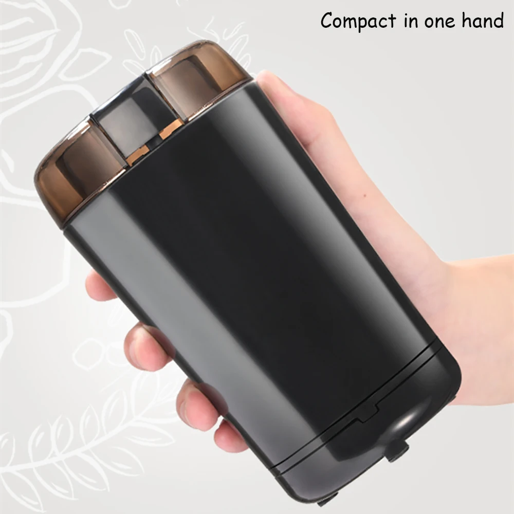 Preise Mini 220V Elektrische Kaffeemühle Maker Küche Salz Pfeffer Leistungsstarke Bohnen Gewürze Mutter Samen Kaffee Bean Mühle Kräuter Muttern