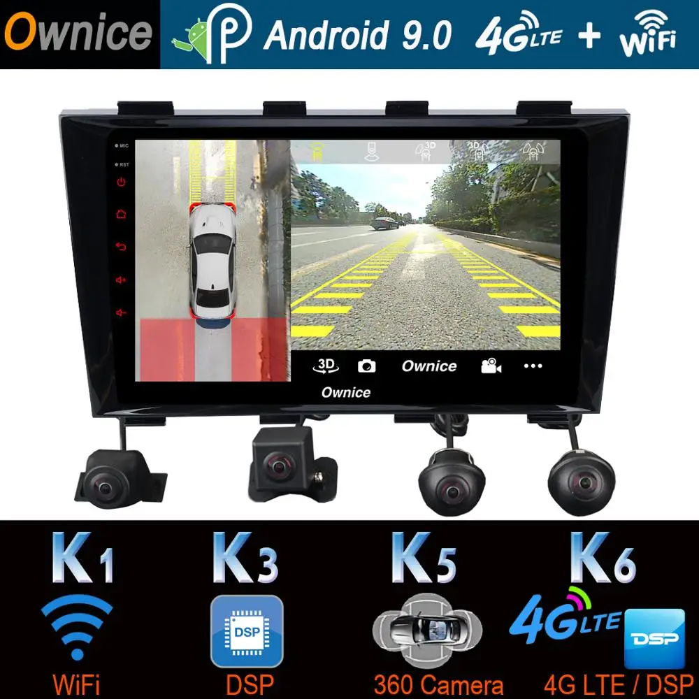 Ownice K1 K3 K5 K6 автомобильный DVD для Geely Emgrand EC8 2011 2012 2013 2014 2015 радиоприемник GPS DSP Carplay 360 °