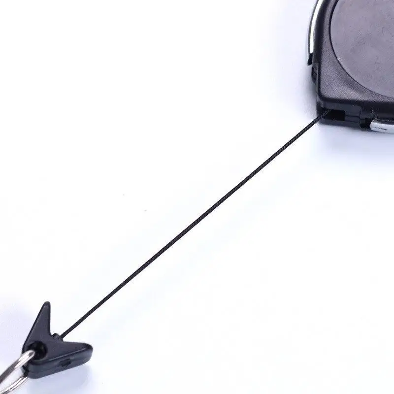 1 шт. выдвижной металлический брелок для ключей Имя ID держатель карт студентов