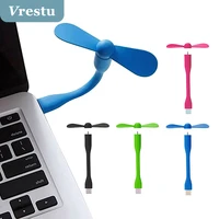 newest design usb fan flexible portable mini usb cooler for xiaomibook power bank notebook computer summer silicone usb cooling