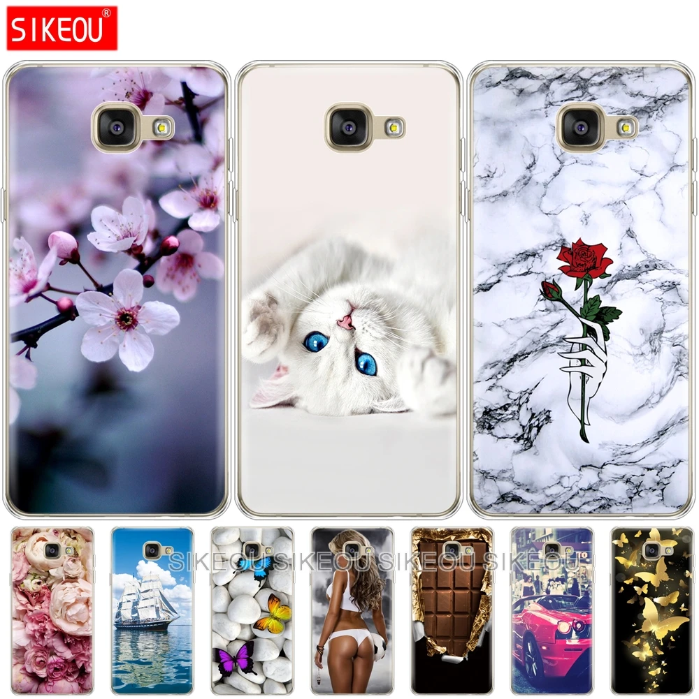 Силиконовый чехол для телефона Samsung Galaxy A3 A5 A7 2015 2016 2017 A500 A510 A520 A300 A310 A320 A700 A710 A720