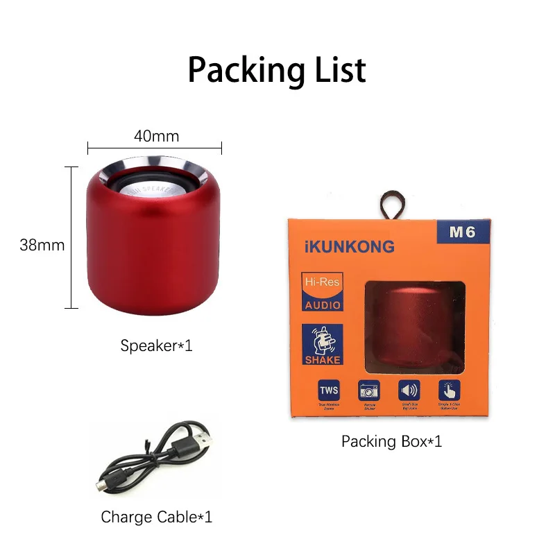 

2021 TWS Super-mini Portable Bluetooth Speaker Best Sound Bass Remote Shutter Control Small Wireless Speakers Boombox For phones