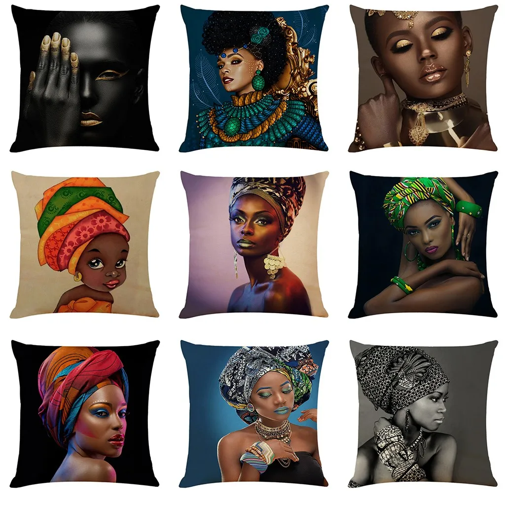 Наволочка для подушек в африканском стиле наволочка домашнего декора наволочки