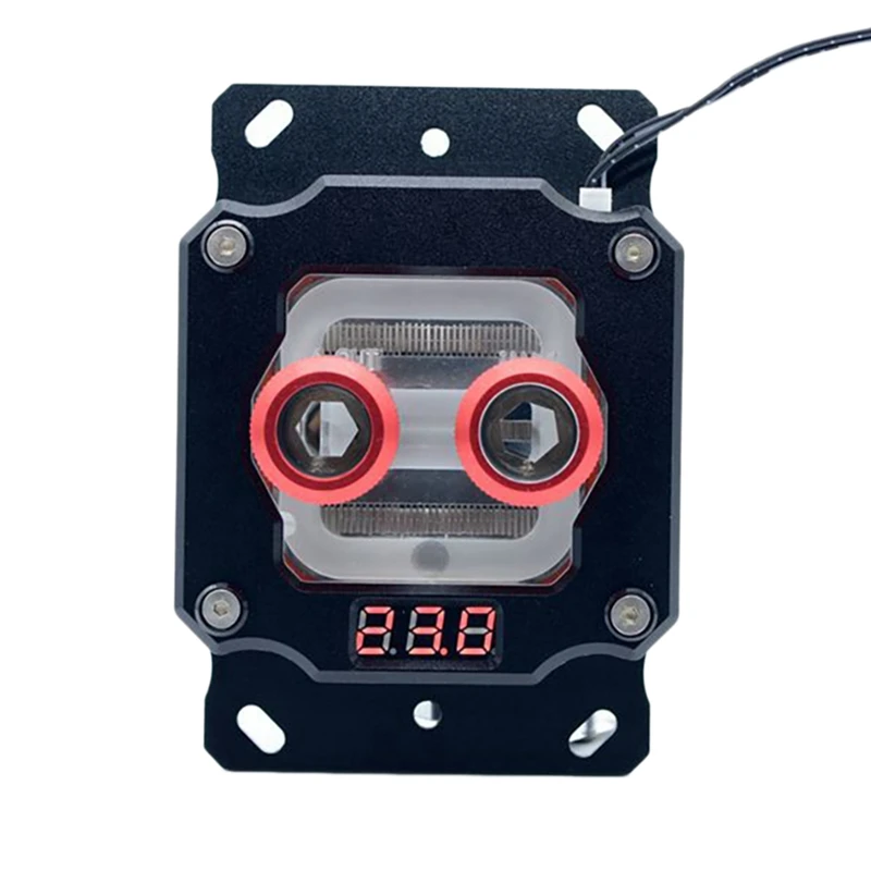 

Компьютер CPU с водяным охлаждением дисплей с температурой UPR-2018 материнская плата AURA также подходит для AM2/AM3/AM3 +/AM4