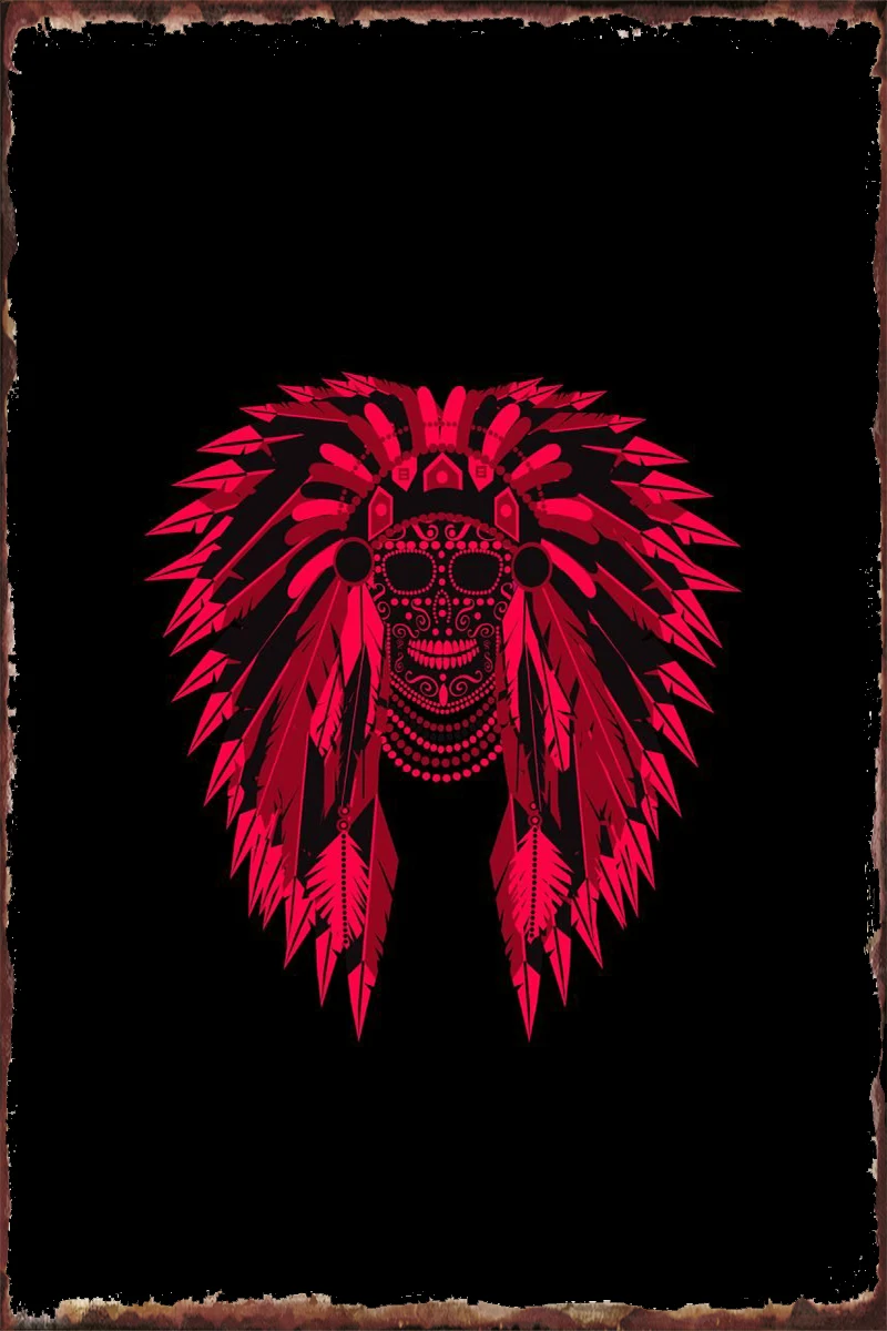 Неоновый в Армении Ретро винтажный металлический знак Оловянная вывеска