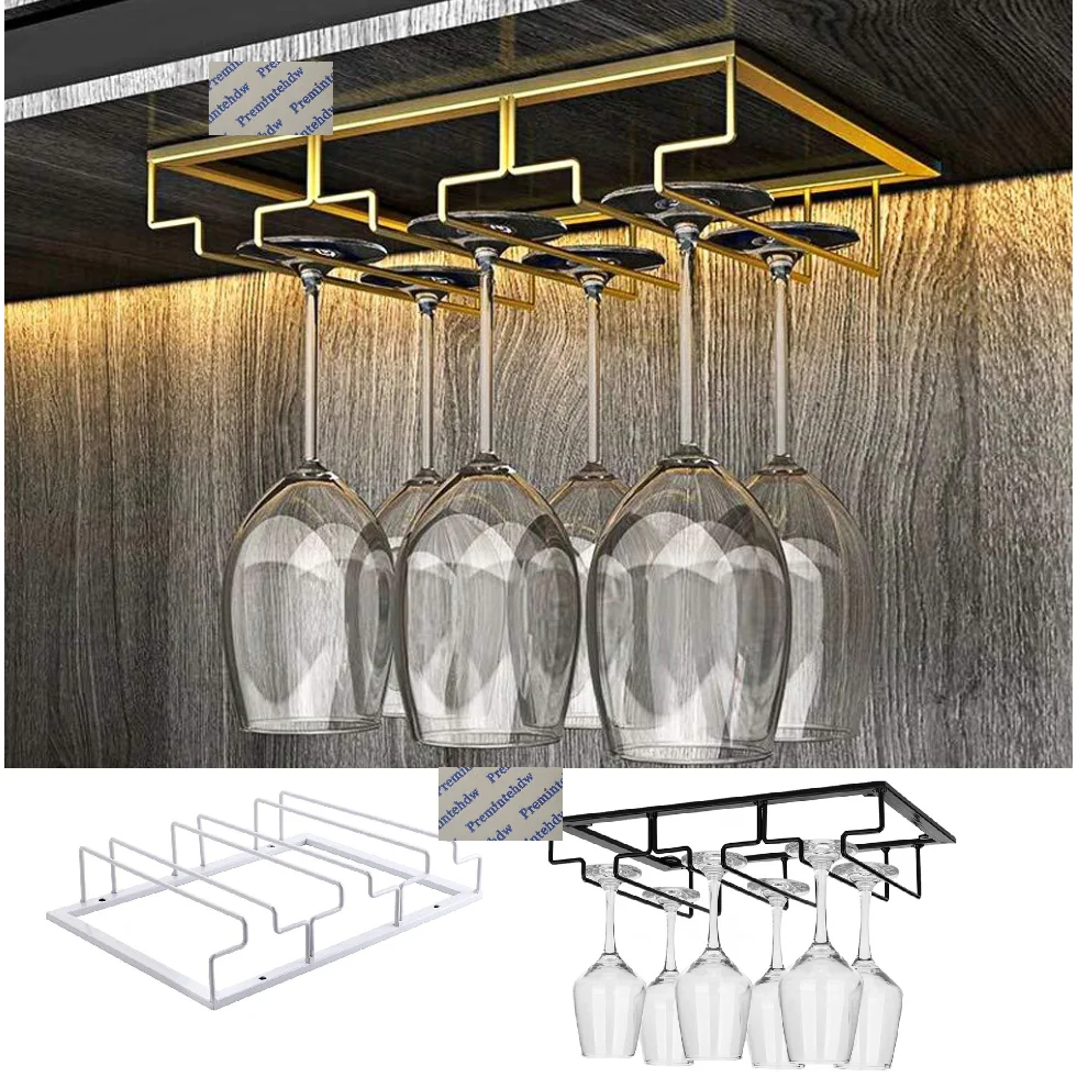 1 шт. полка для бокалов под винное стекло держатель железная вешалка хранения