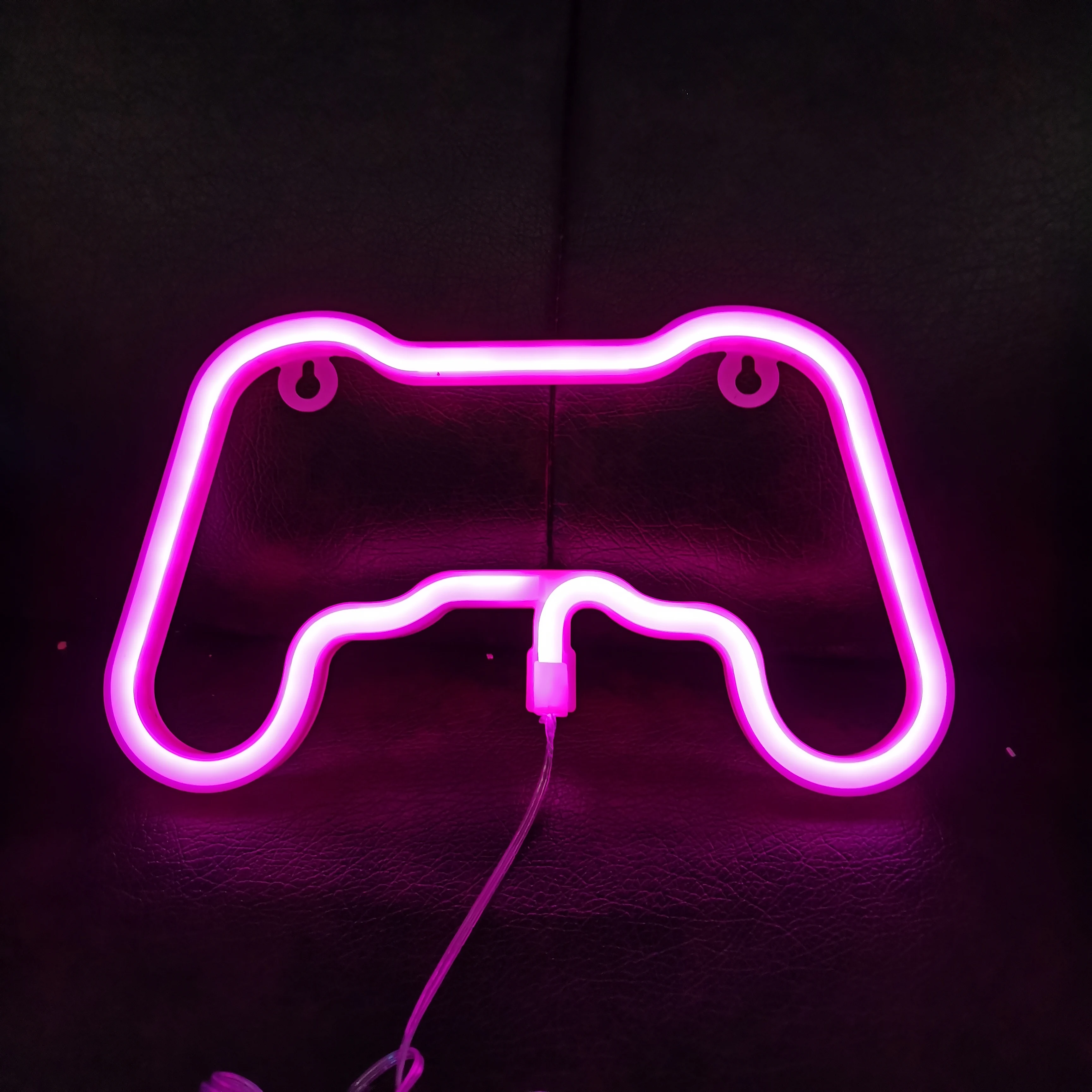 Светодиодный неоновый светильник для Винных Бокалов настенный геймпада ночник с