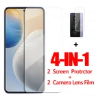 4в1 полное клеевое стекло для Vivo X70 Защитное стекло для экрана телефона Vivo X70 защитная пленка из закаленного стекла защитная пленка Vivo X50 X60 X70 X30 Pro