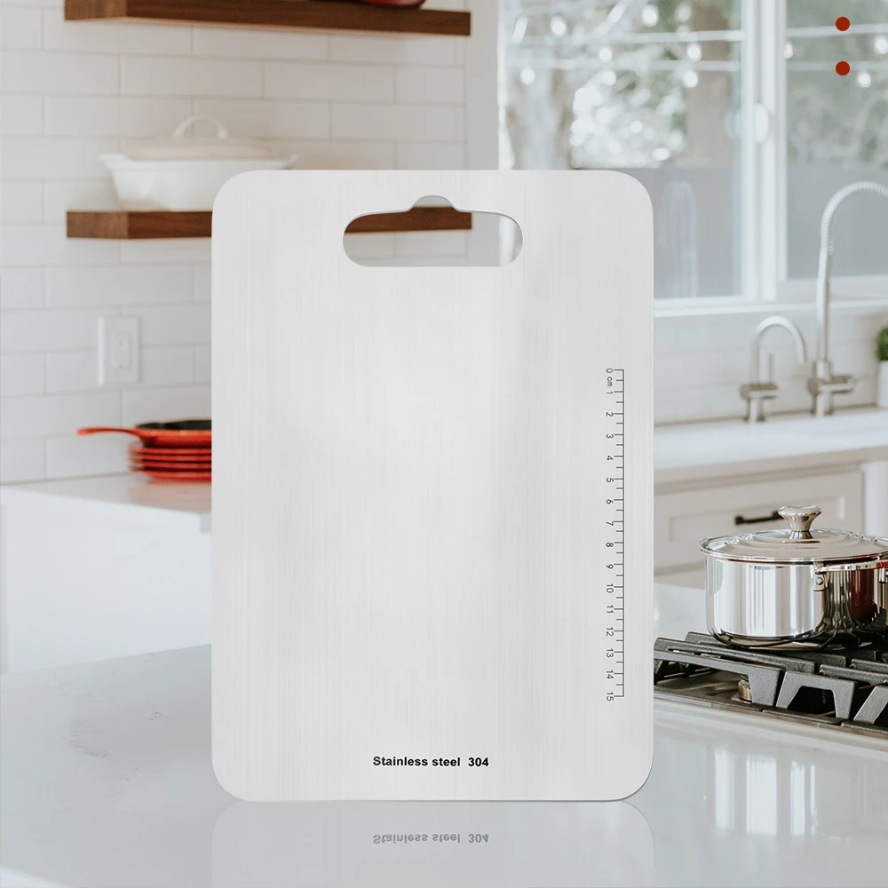 Антибактериальные разделочные доски XYj из нержавеющей стали 304 доска для нарезки