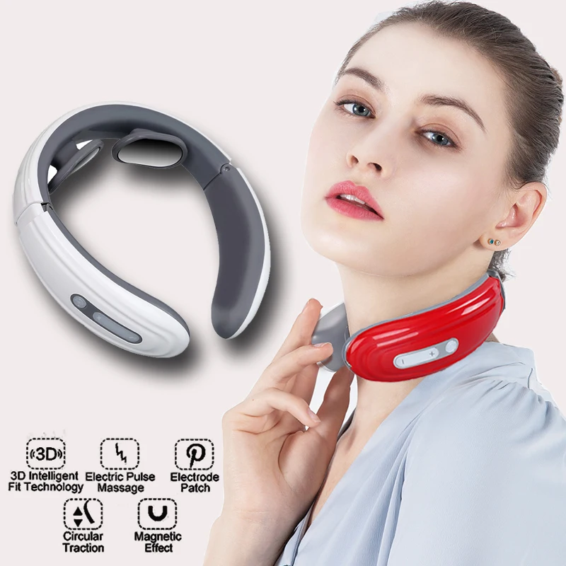 Электрический массажер для шеи и спины умный тела облегчения боли в спине