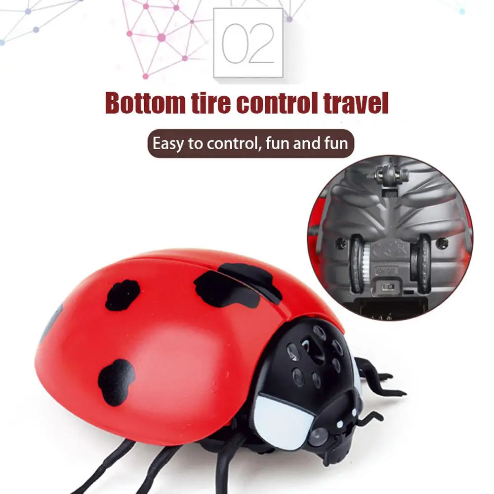 Инфракрасный RC животное насекомое игрушки имитация паука пчела Летающий Краб