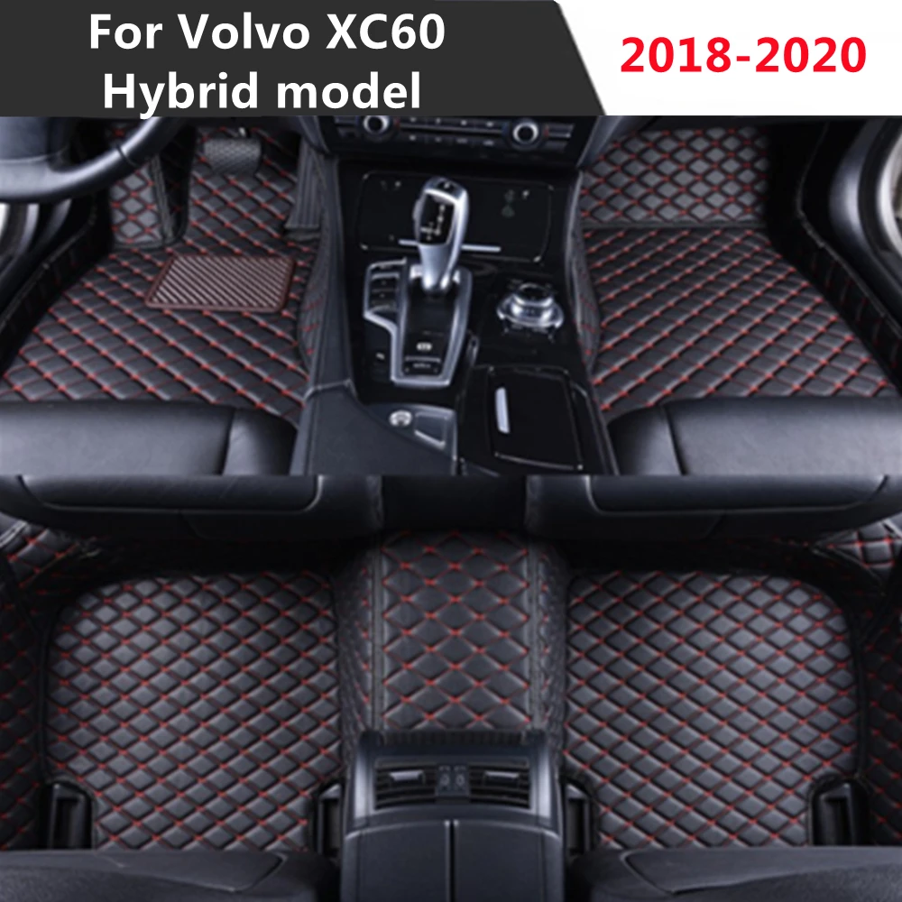 Для Volvo XC60 (2018 2019 2020 для гибридная модель только) кожа изготовленные на заказ