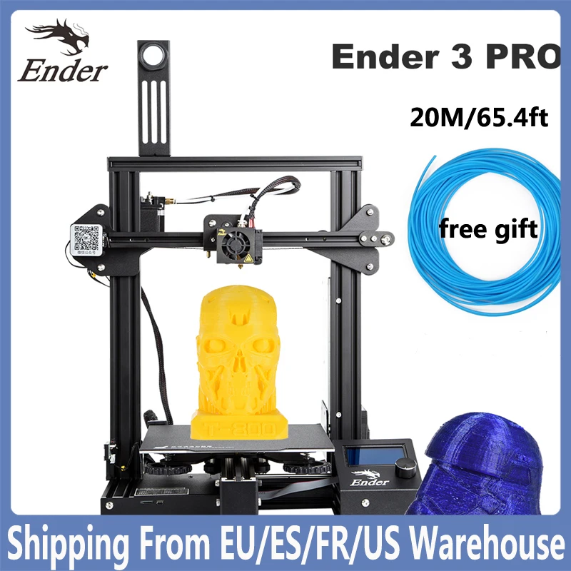 ender 3 v2 принтер 3d 3д Ender /Ender Pro V2 3D DIY Kit большого размера мини для повторного