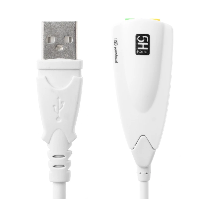 Прямая поставка 3D внешняя звуковая карта для SteelSeries Siberia 5Hv2 USB 2,0 Virtual 7,1 Бесплатный привод