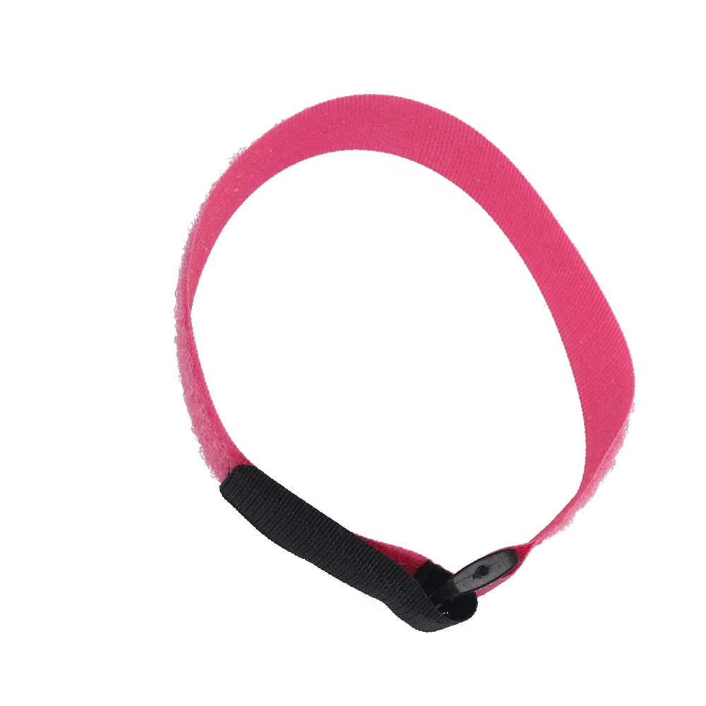 

10 Pcs 30*2cm RC Lipo Battery Antiskid Cable Tie Down Nylon Straps Multicolor Self-adhesive Fastening Bike Tie Rope DIY Sewing