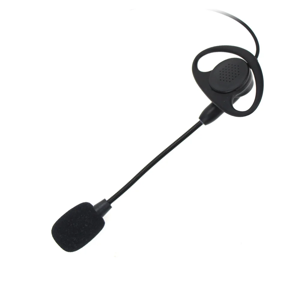 Универсальный 2 Pin к разъем наушники walkie talkie гарнитура микрофон PTT для Baofeng UV-5R BF-888S Kenwood Retevis двухстороннее радио