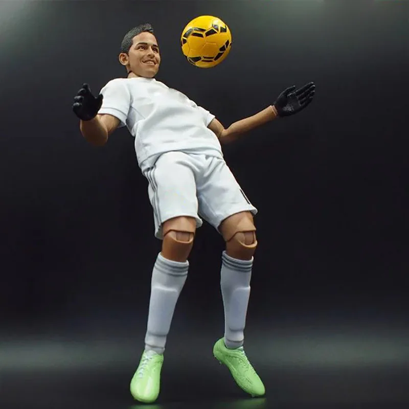 

1/6 Scale Soccer Club Action Figures Ronaldo Collectible Football Star Doll 30cm High Model Display Fans Souvenir Gifts