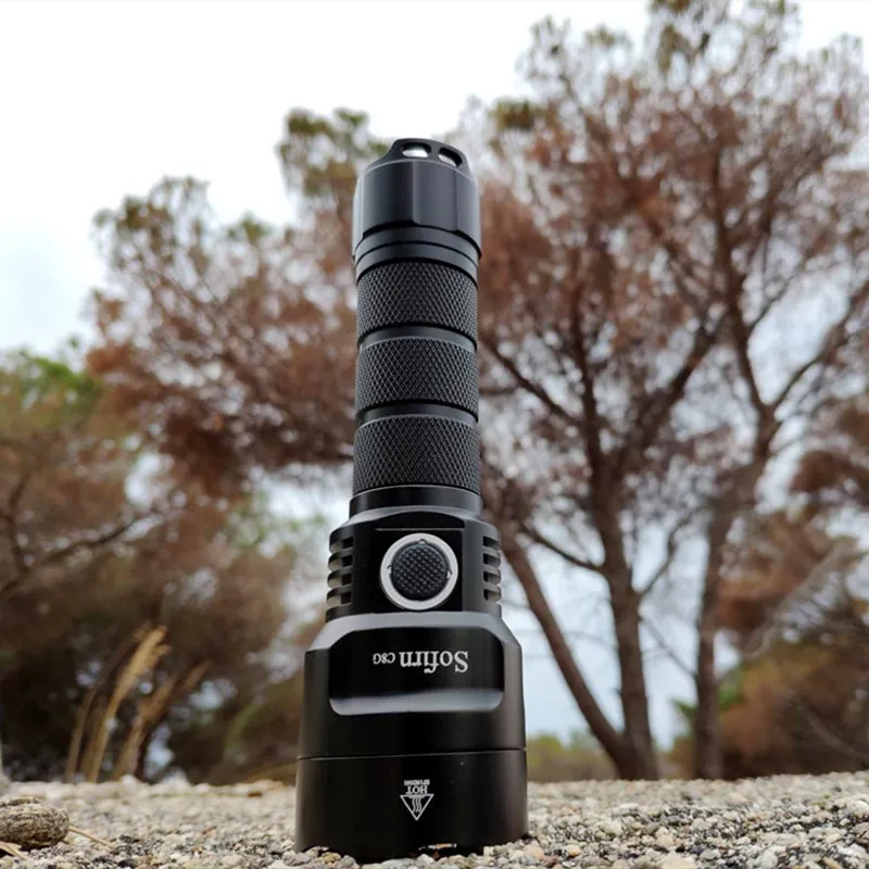 Sofirn C8F светодиодный мощный фонарик 21700 фонарь Cree XPL 3500 мл фонарь с индикатором питания 18650 фонарик для улицы