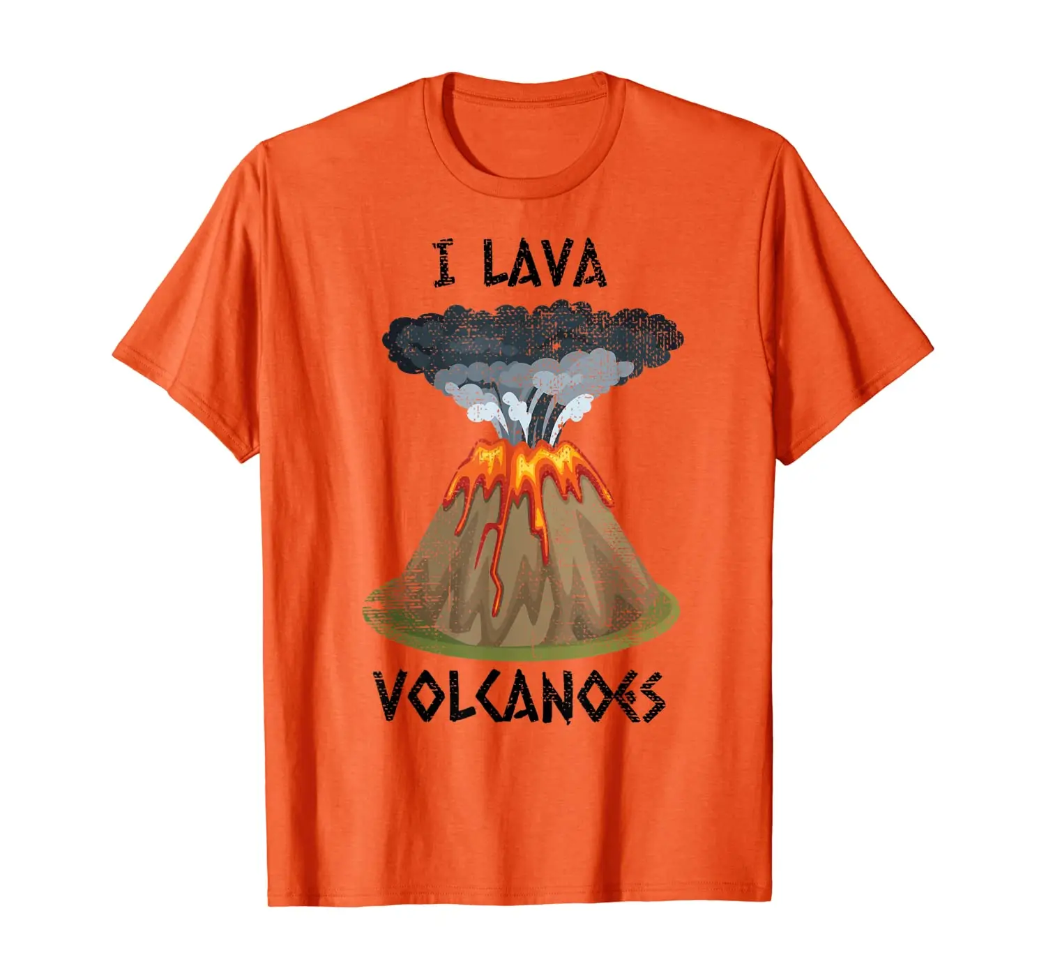 

I Lava Volcanoes T-Shirt, Volcano Lover Geology T-Shirt