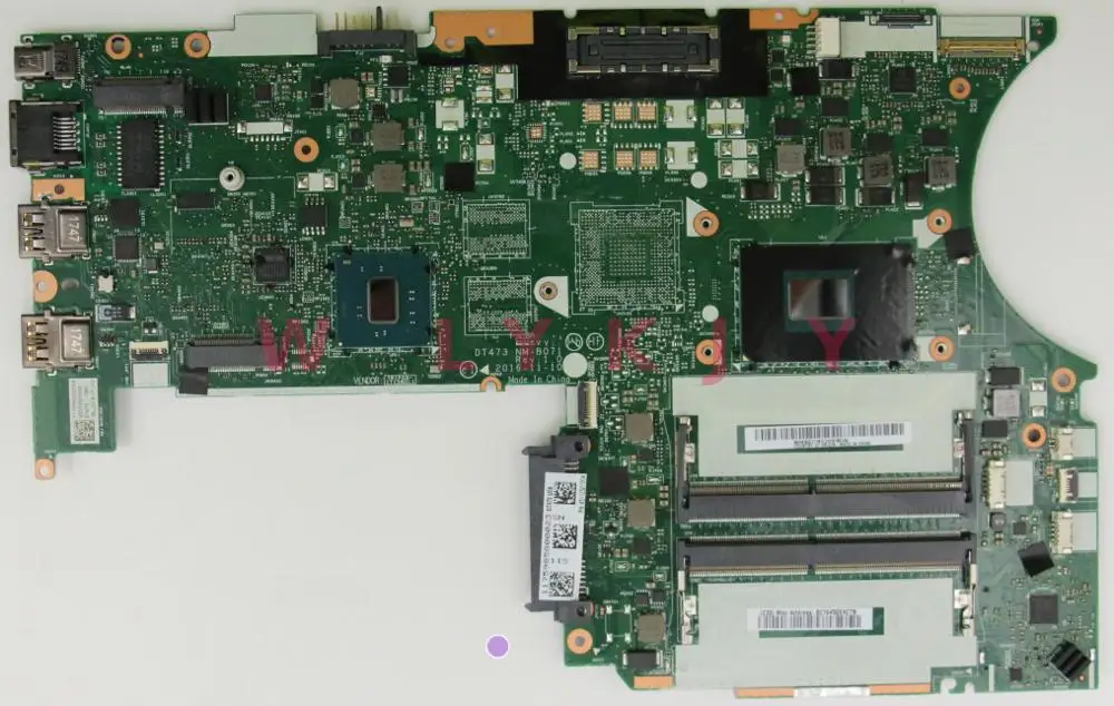 DT473 NM-B071 For Lenovo ThinkPad T470P notebook motherboard CPU i5 7300HQ 100% test work FRU 01YR897 01YR895 01HW891 | Компьютеры и