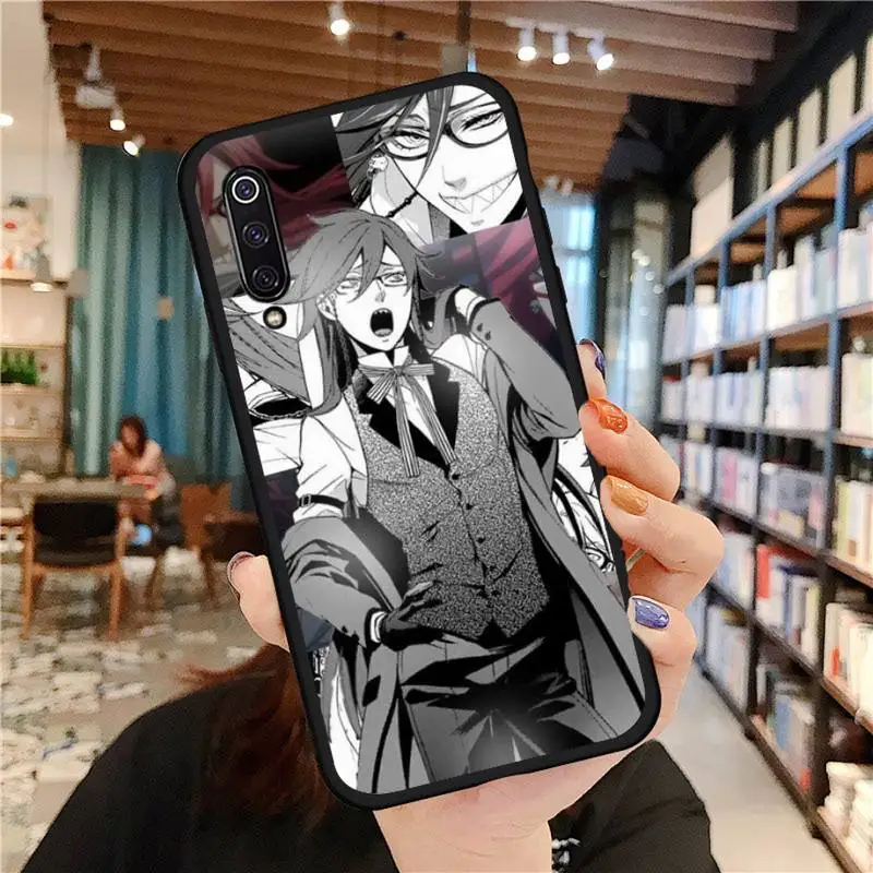 

Kuroshitsuji Black Butler Grell Sutcliff Phone Case For Xiaomi Redmi 7 8 9t 6 9se k20 mi8 max3 lite 9 note 9s 10 pro