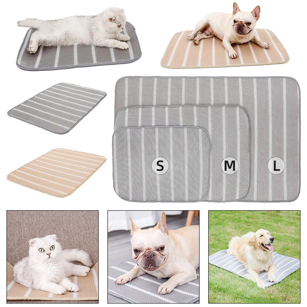 

Breathable Pet Mat Cooling Dog Mat All Season Sofa Portable Dogs Cats Pet Pad Washable Blanket Cold EVA Cushion Cool Puppy Pad