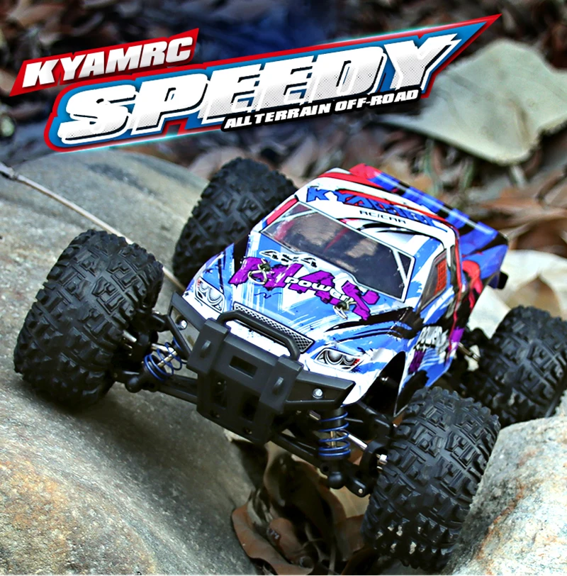 

KYAMRC 2819A/2818 1:18 All Terrain 4WD Off-Road Remote Control Crawler Truck 2.4GHz 35KM/H High Speed Racing Car