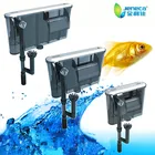 Горячая Распродажа аквариум Submersibl 3-в-1 внешний фильтр подвесной садок для рыбы Мощность фильтр для водопада внешний аквариумный воздушный фильтр насоса